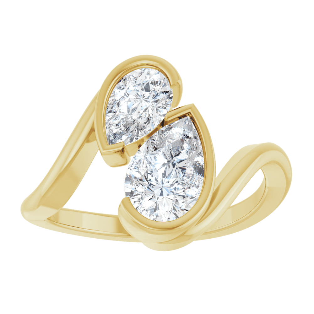 Deux Lumières Engagement Ring