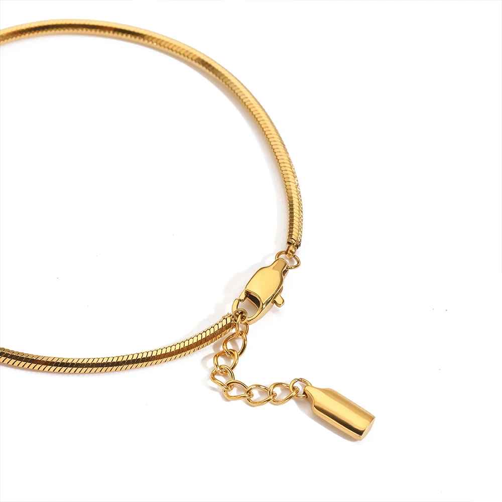 Chaîne Serpent Men’s Stainless Steel Bracelet