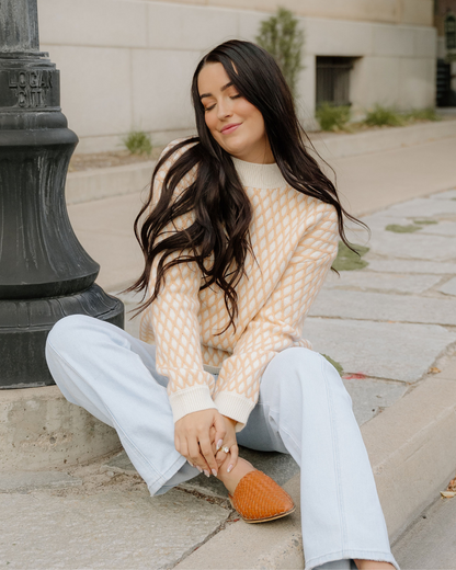 Daphne Mock Neck Sweater