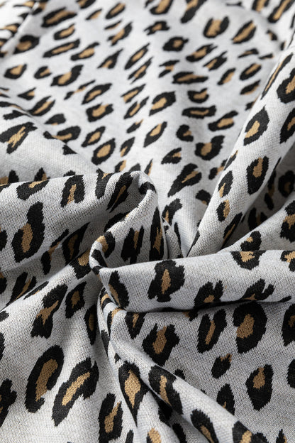 Leopard Short Sleeve Tee & Pants Set