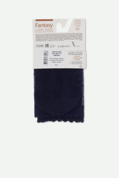 Socks Conte Fantasy - Polka Dot With a Cuff