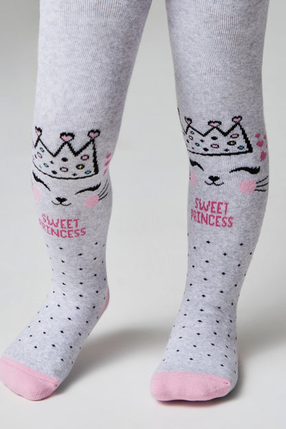 Conte-Kids Cotton Terry Tights - Sof-Tiki 524