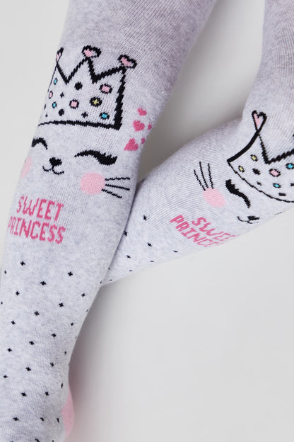 Conte-Kids Cotton Terry Tights - Sof-Tiki 524