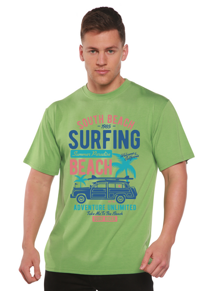South Beach Spun Bamboo® Men's Bamboo Viscose/Organic Cotton Short Sleeve Graphic T-Shirt