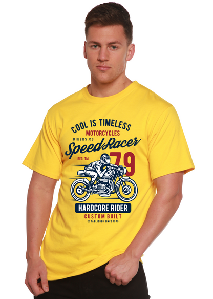 Speed Racer Spun Bamboo® Men's Bamboo Viscose/Organic Cotton Short Sleeve Graphic T-Shirt