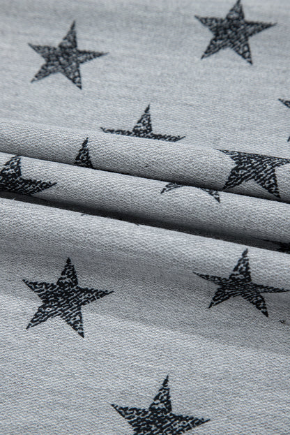 Star Ruffle Tiered Short Sleeve T-Shirt