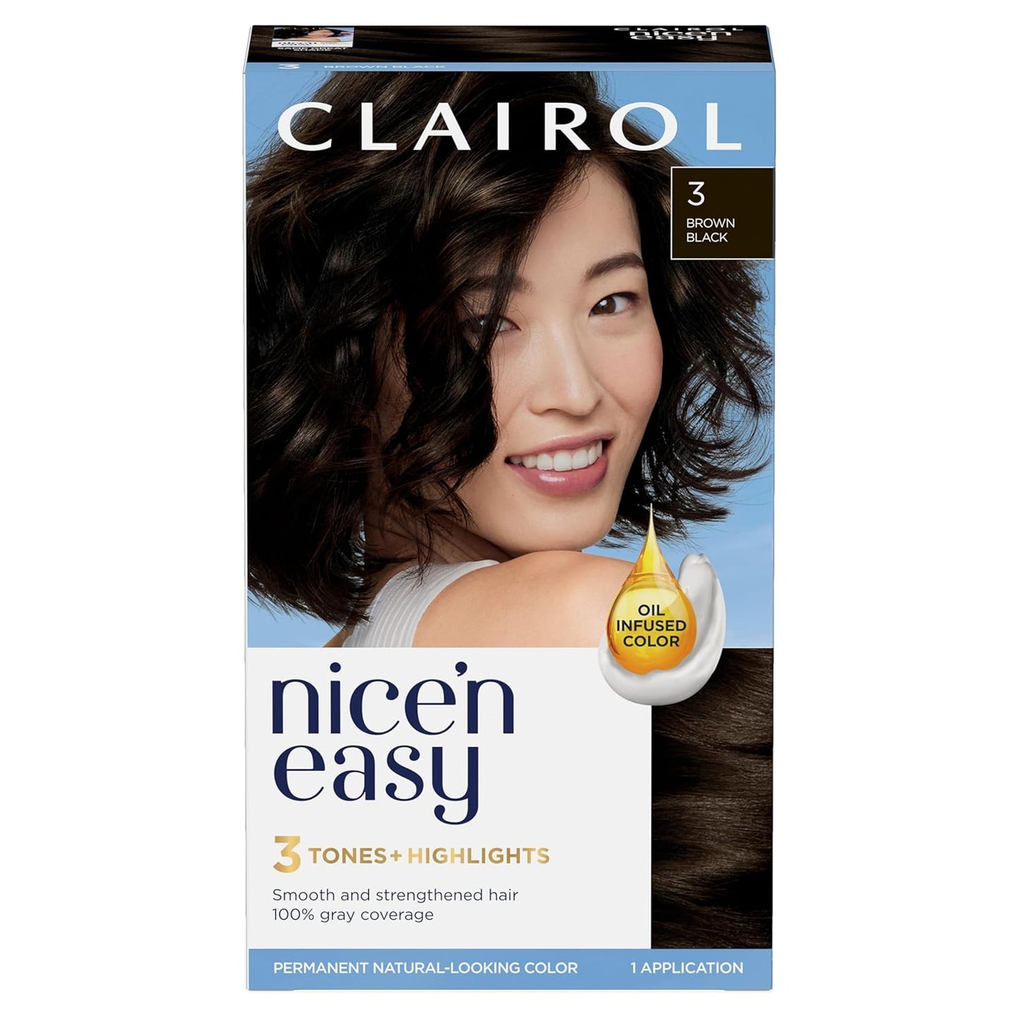 3 Tones + Highlights Permanent Hair Dye