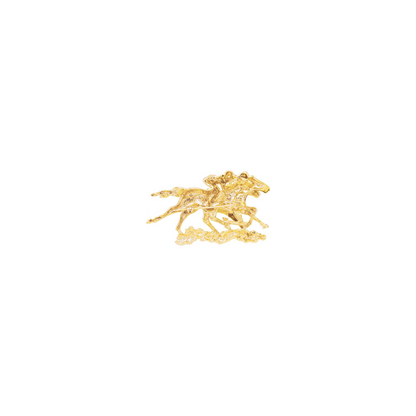 GC Down to the Wire Horse Brooch / Pendant