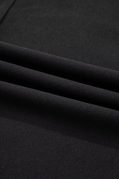 Bow Mesh Patchwork Long Sleeve Tee