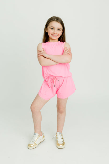 Hot Pink Butterfly Shorts