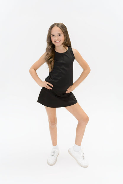 Black Tennis Skort