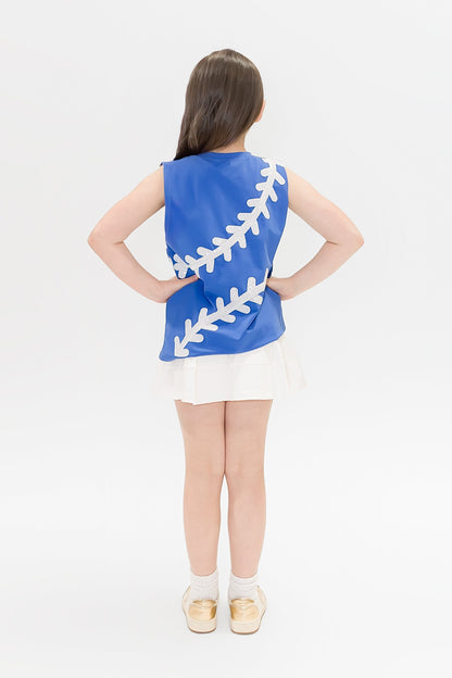 Baseball Royal Blue Tank