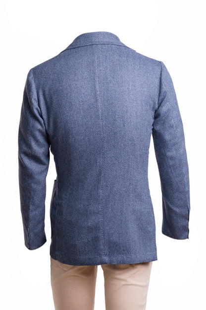 Sartorio Herringbone Virgin Wool Sport Jacket
