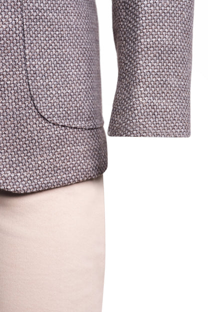 Sartorio Birdseye Virgin Wool-Silk-Cotton Sport Jacket