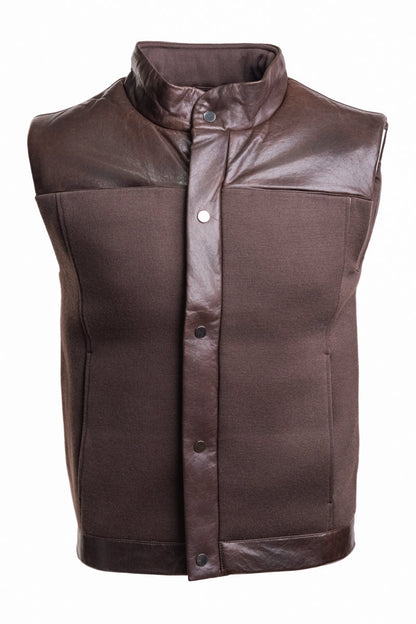 Manrico Cashmere Zip-Up Vest