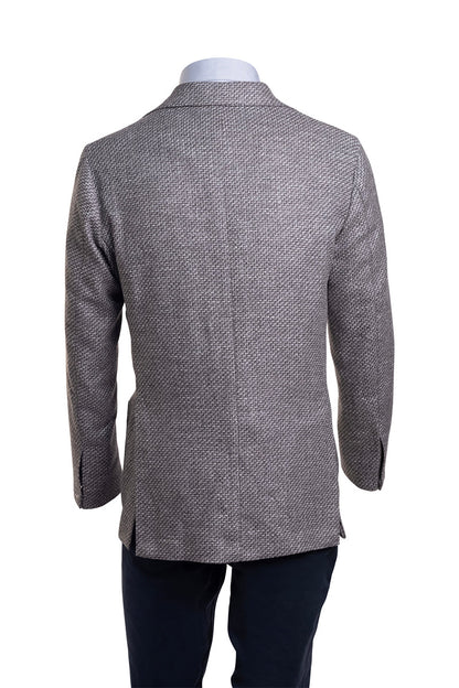 Sartorio Woven Virgin Wool-Cotton-Silk Sport Jacket