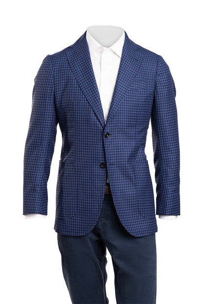 Sartorio Houndstooth Virgin Wool Sport Jacket