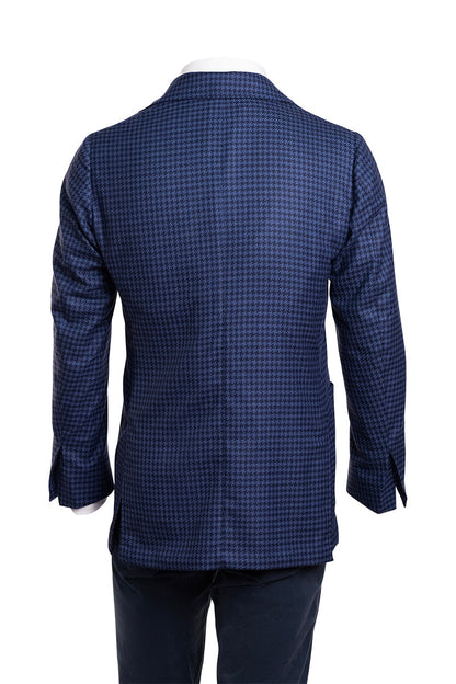 Sartorio Houndstooth Virgin Wool Sport Jacket