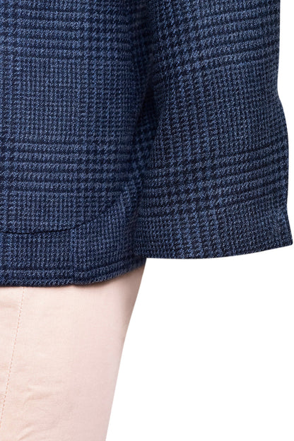 Sartorio Prince of Wales Wool-Cashmere Sport Jacket
