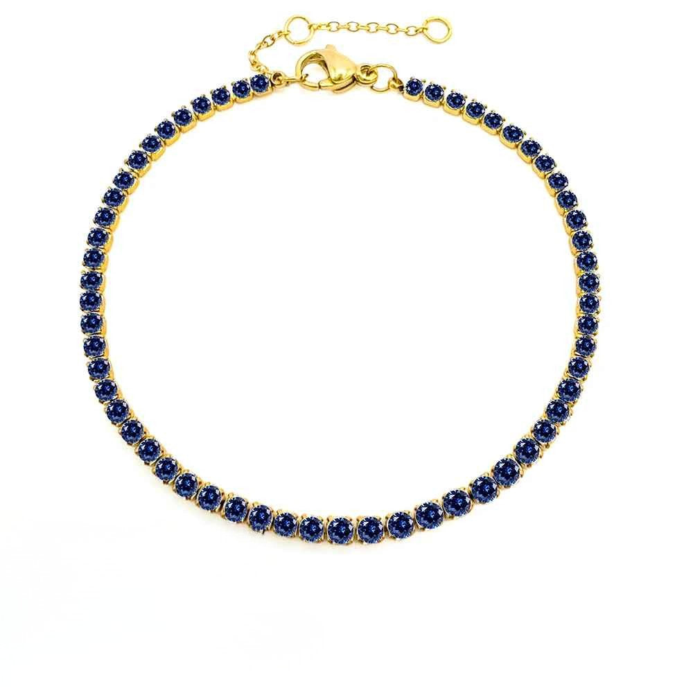 Éclat de Naissance  Personalized Birthstone Tennis Bracelet