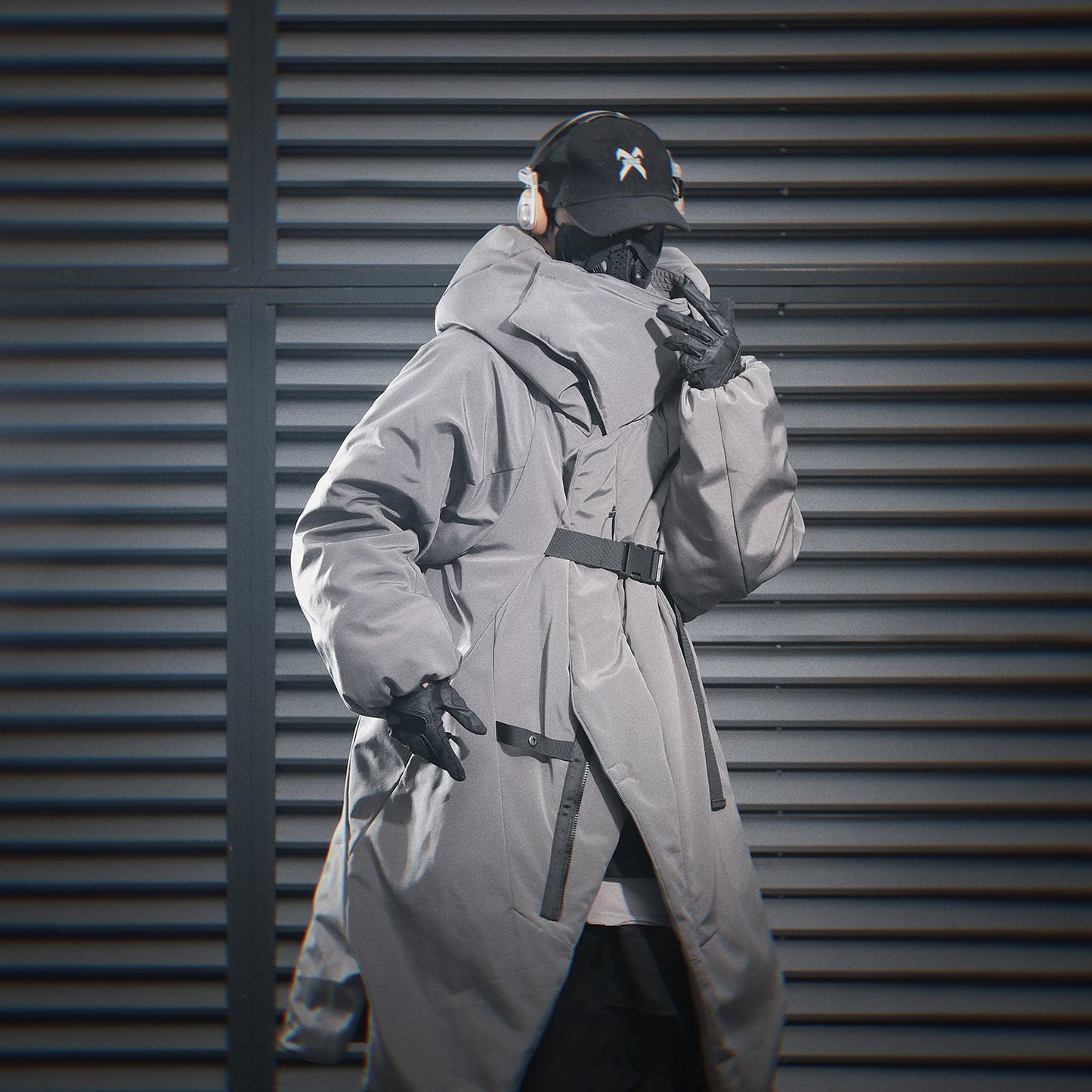 HiPa22 Grey I-Tech Winter Parka