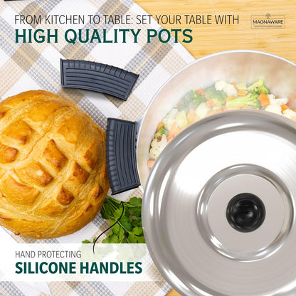 3 Quarts Round Dutch Oven with Lid
