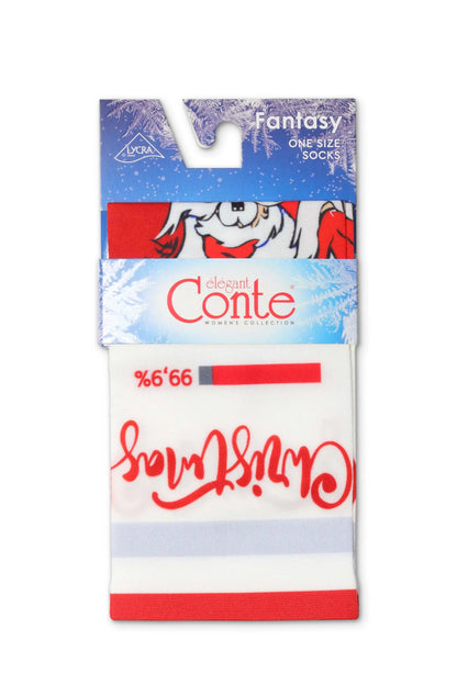 Socks Conte Fantasy 126 - New Year's Designs