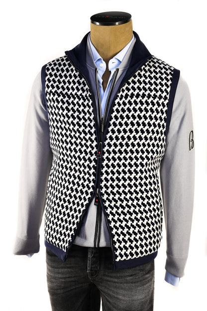 Kired by Kiton Gange Reversible Silk-Linen Vest
