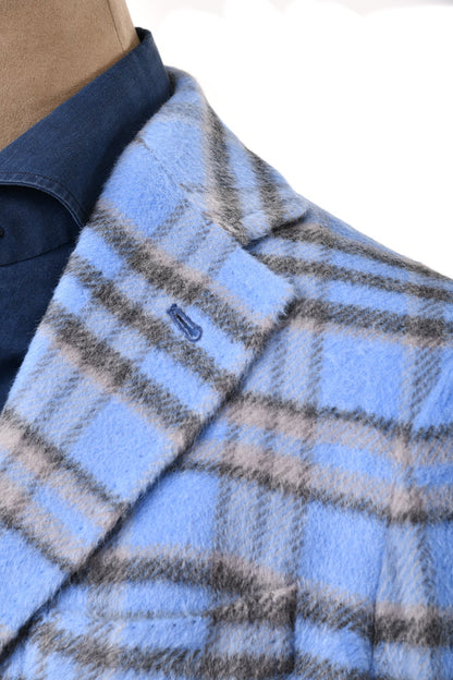 Sartorio Plaid Alpaca-Wool Sport Jacket