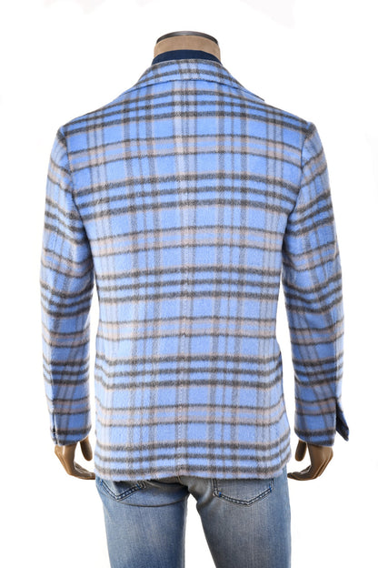 Sartorio Plaid Alpaca-Wool Sport Jacket