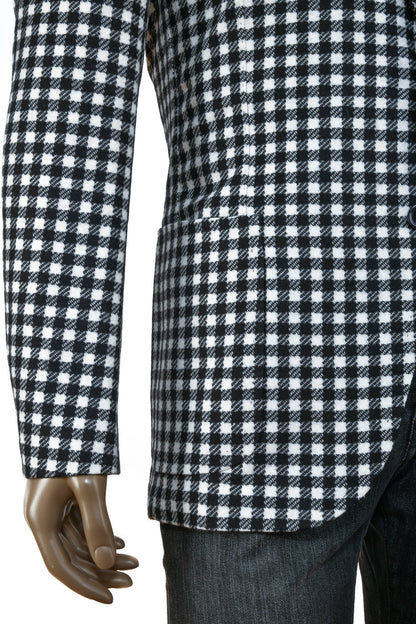 Sartorio Gingham Cashmere Sport Jacket