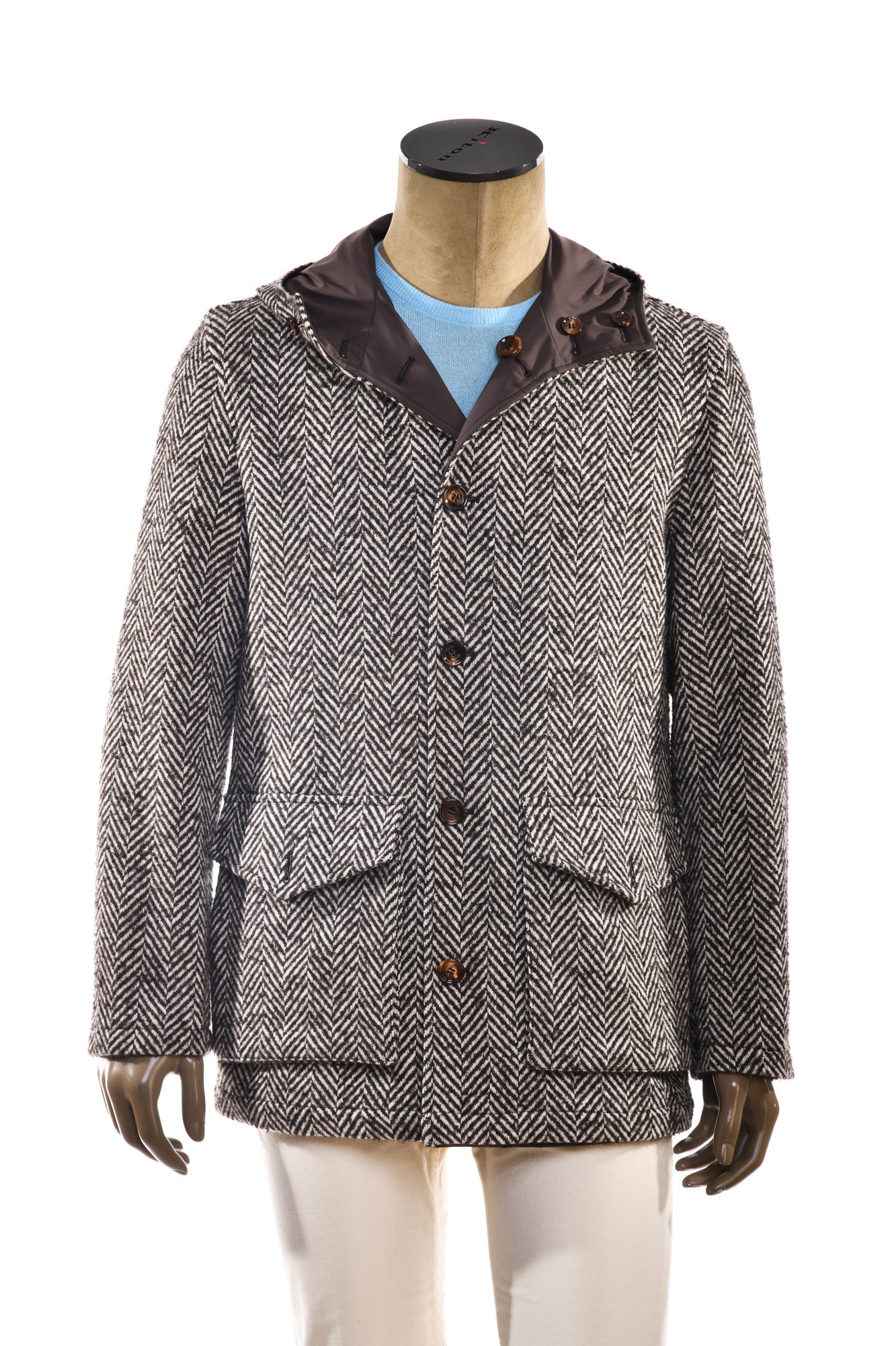 Kired Himal 2 Herringbone Virgin Wool-Alpaca Reversible Jacket