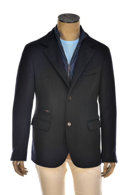 Kired Tipas Wool-Nylon Sport Jacket w/ Detachable Interior