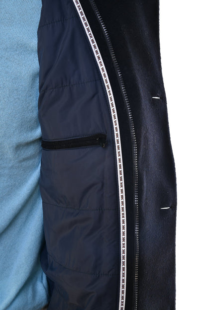 Kired Tipas Wool-Nylon Sport Jacket w/ Detachable Interior