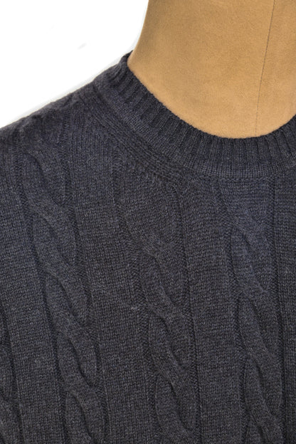 Manrico Cashmere Cable Knit Sweater