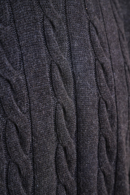 Manrico Cashmere Cable Knit Sweater