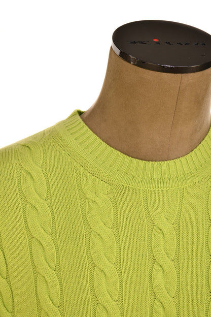 Manrico Cashmere Cable Knit Sweater