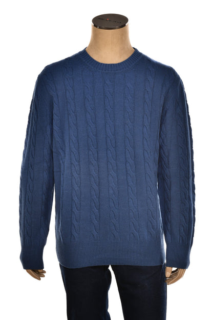 Manrico Cashmere Cable Knit Sweater