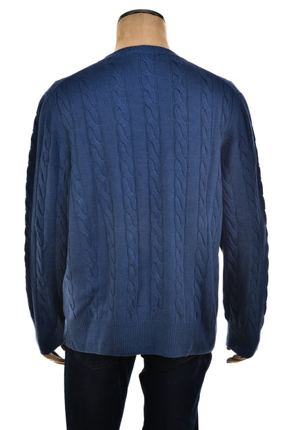 Manrico Cashmere Cable Knit Sweater