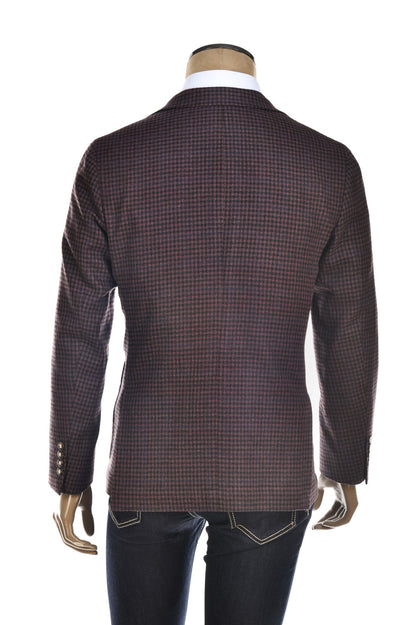 Fiore Di Napoli Checked Wool-Cashmere Sport Jacket