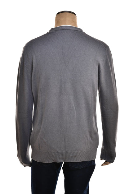 Manrico Cashmere Button Down V-Neck Cardigan