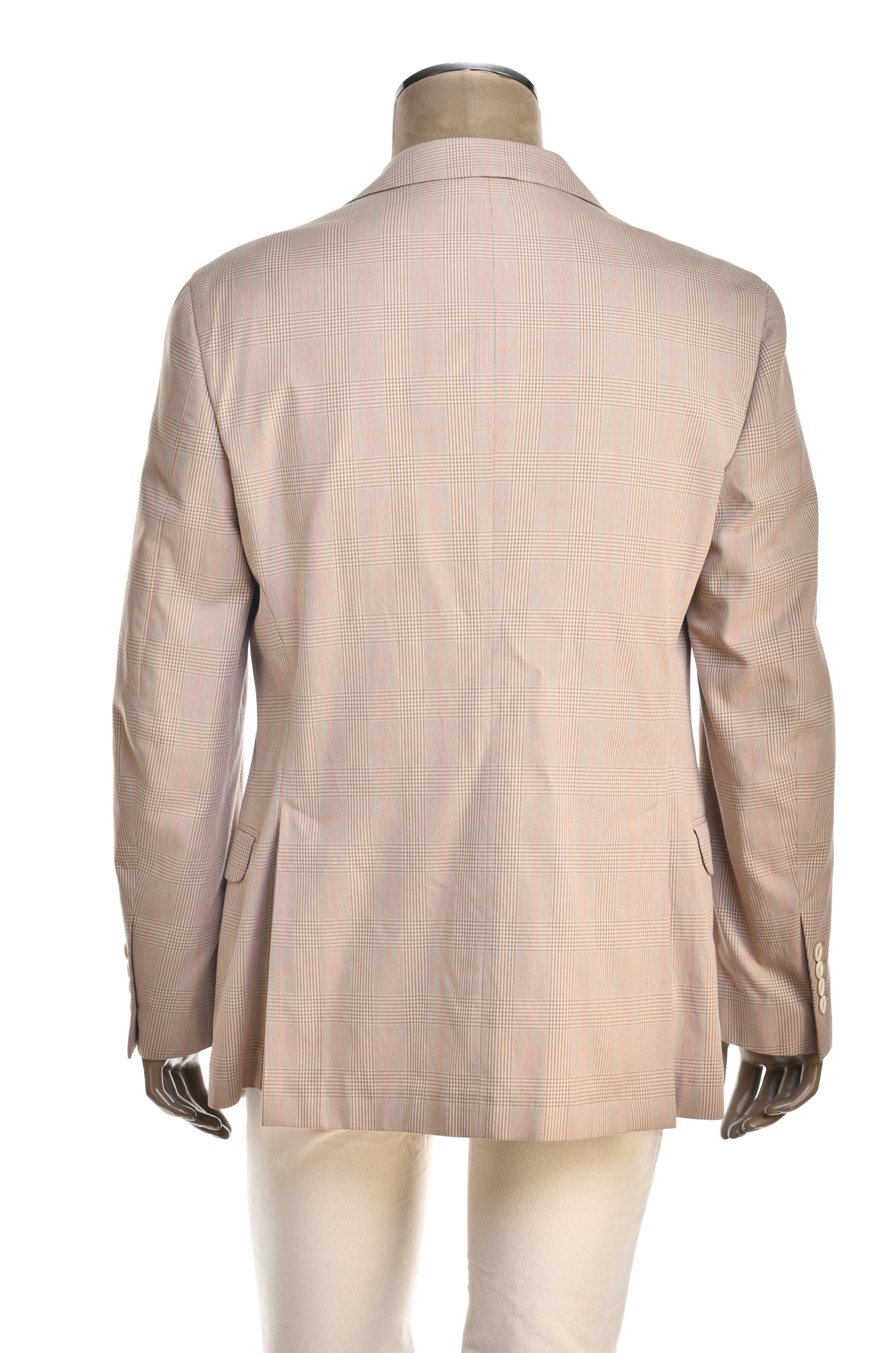 Brunello Cucinelli Prince of Wales Cotton Sport Jacket