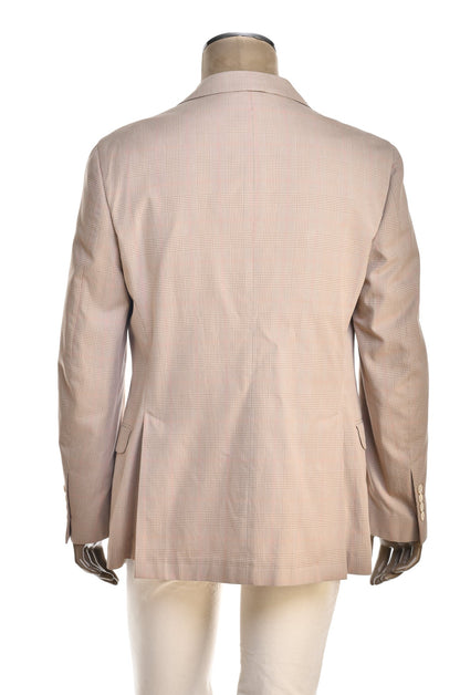 Brunello Cucinelli Prince of Wales Cotton Sport Jacket