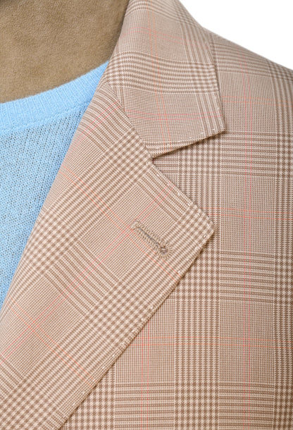 Brunello Cucinelli Prince of Wales Cotton Sport Jacket