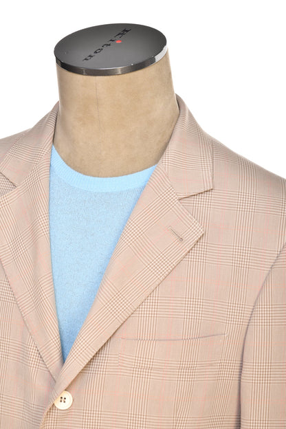 Brunello Cucinelli Prince of Wales Cotton Sport Jacket