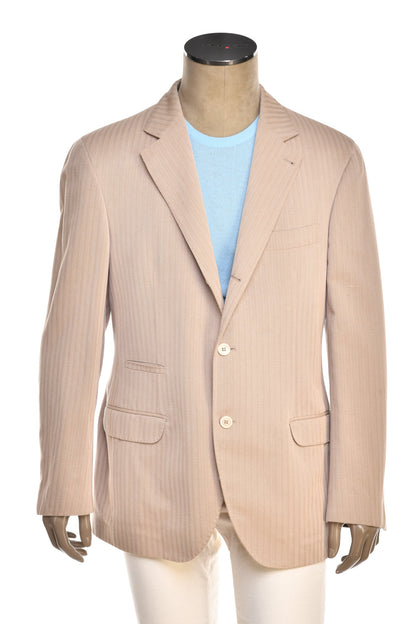 Brunello Cucinelli Pinstripe Cotton Sport Jacket
