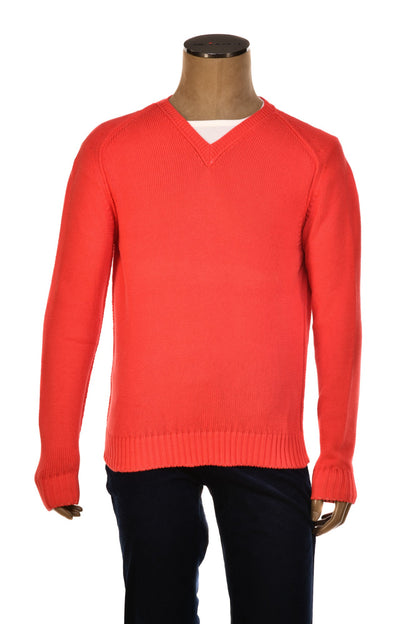 Cruciani Cotton V-Neck Sweater