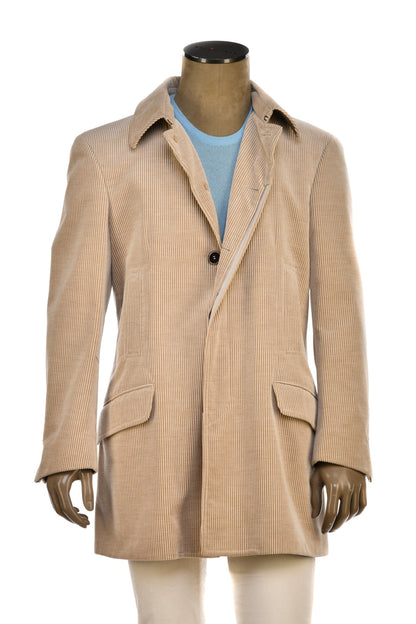 Brunello Cucinelli Corduroy Overcoat