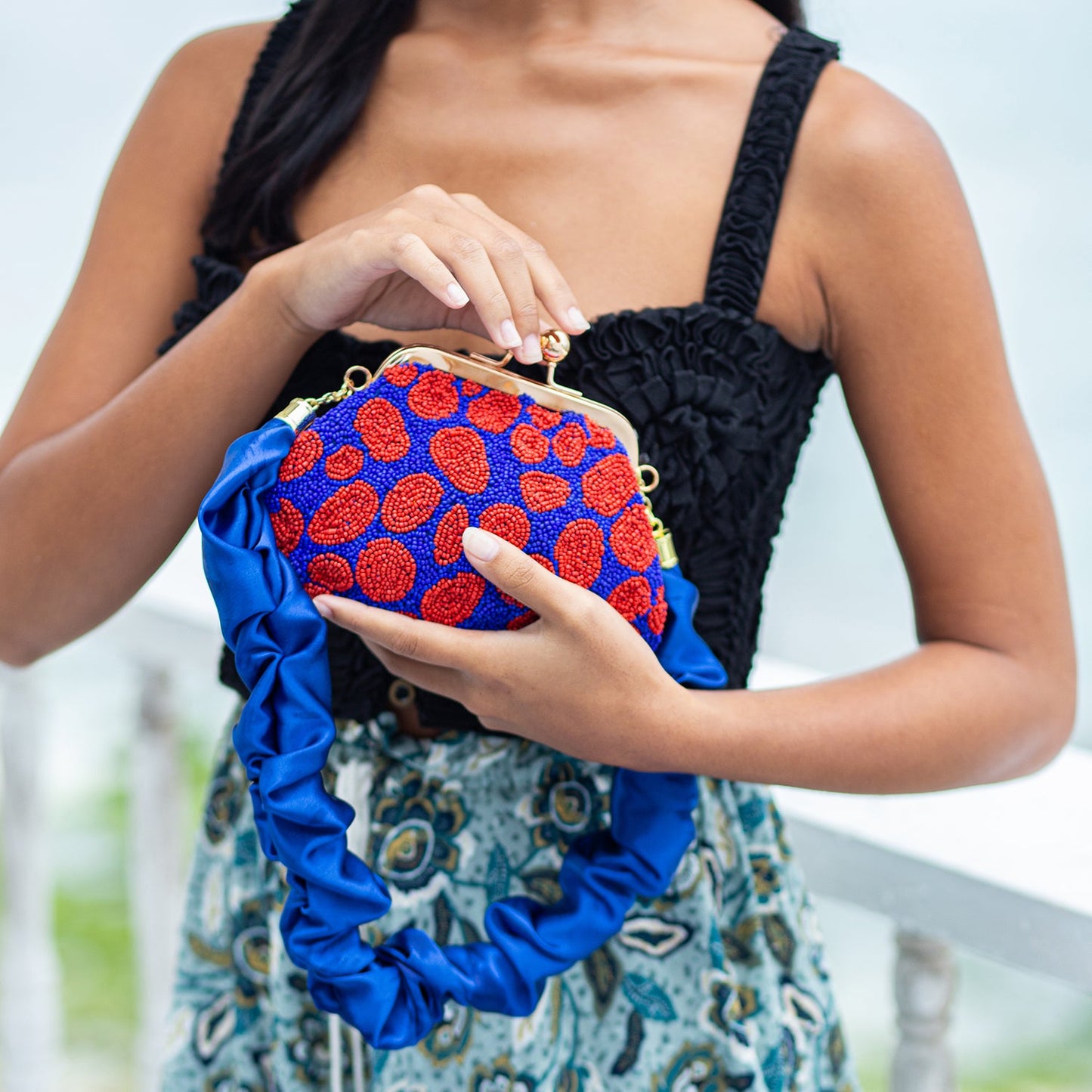 The Arnoldi Mandy Hand-beaded Clutch