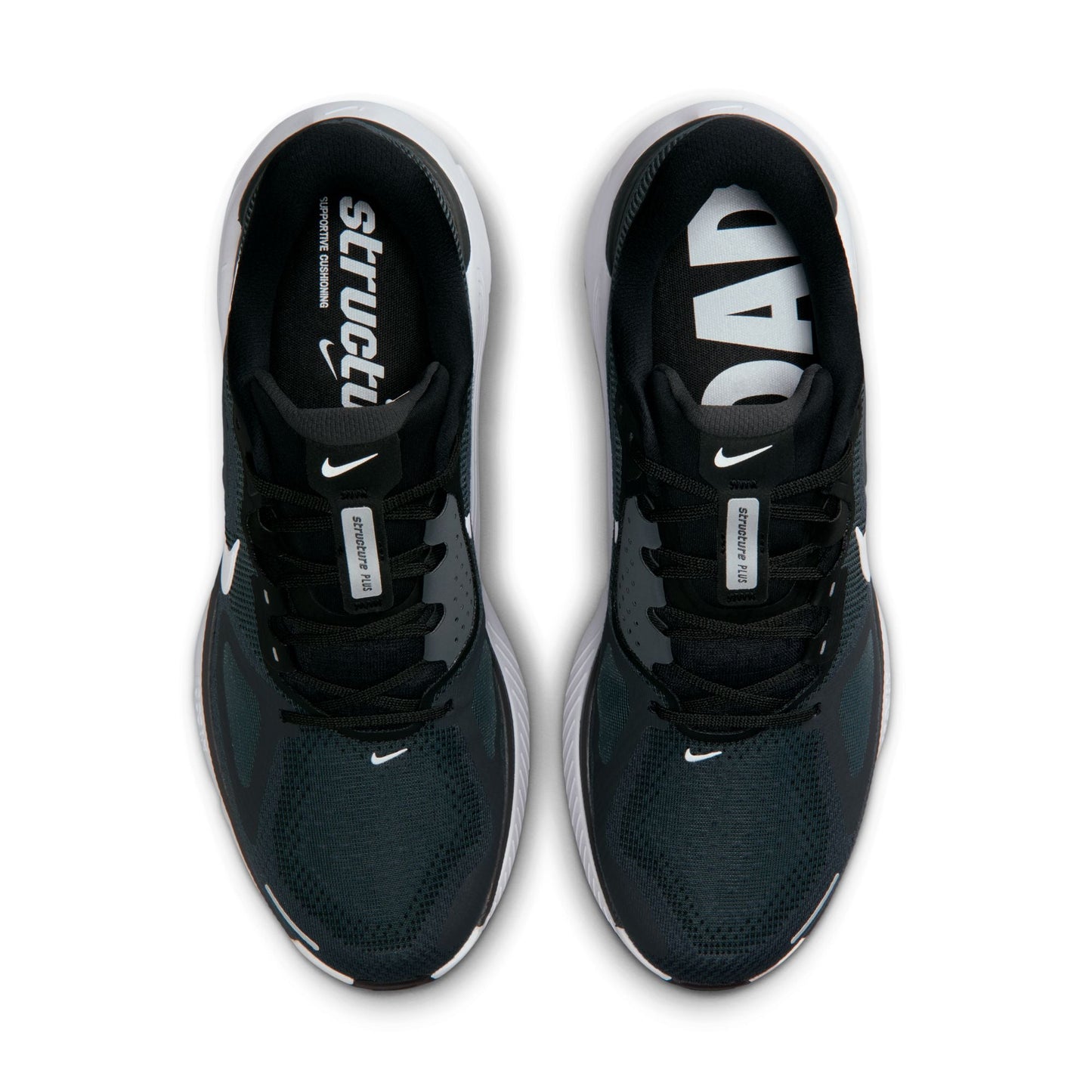 Nike Mens Structure Plus - Black/White